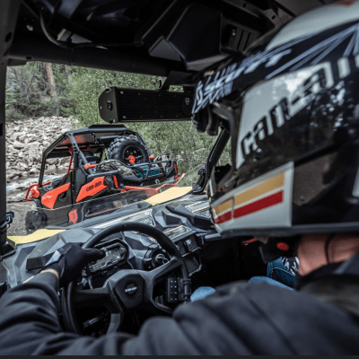 a man sitting in a car