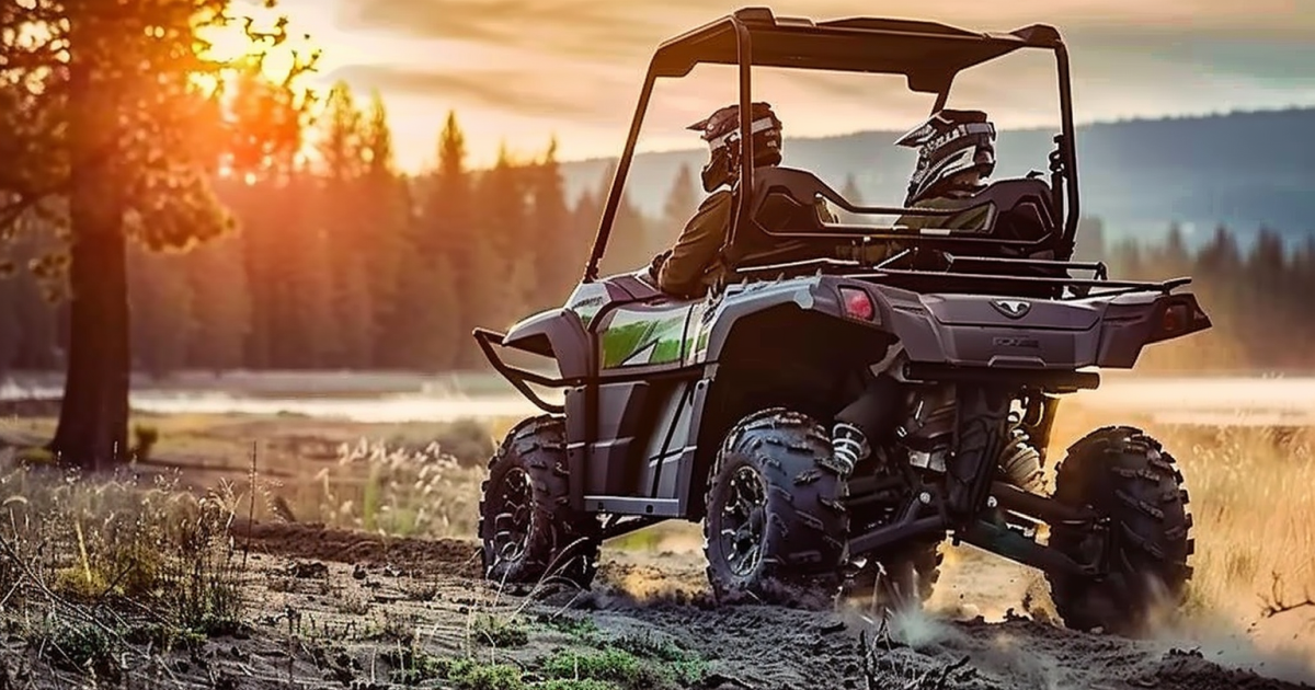a tractor on a beach
