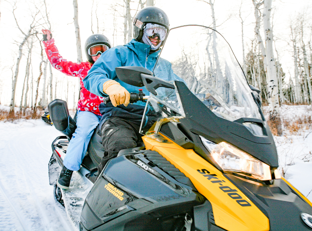 Snowmobiling-Vail