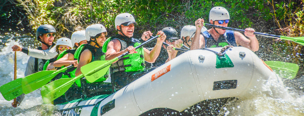Vail whitewater rafting Colorado River