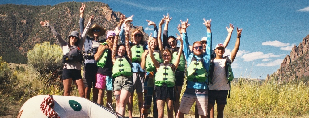 Colorado River ducky rafting beginners