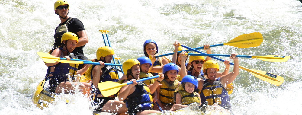 Colorado River rafting near Vail