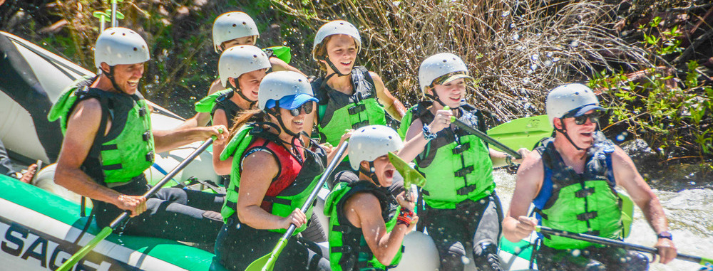inflatable kayak Colorado River near Vail