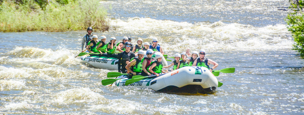 inflatable kayak guided trip Colorado