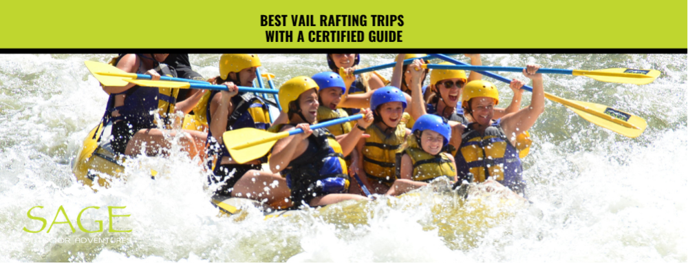 white water rafting in Vail Colorado